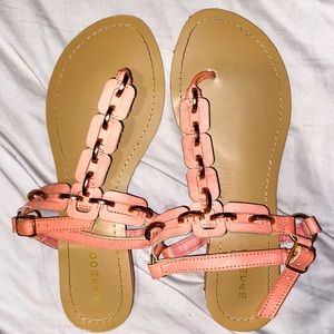 Bamboo sandals